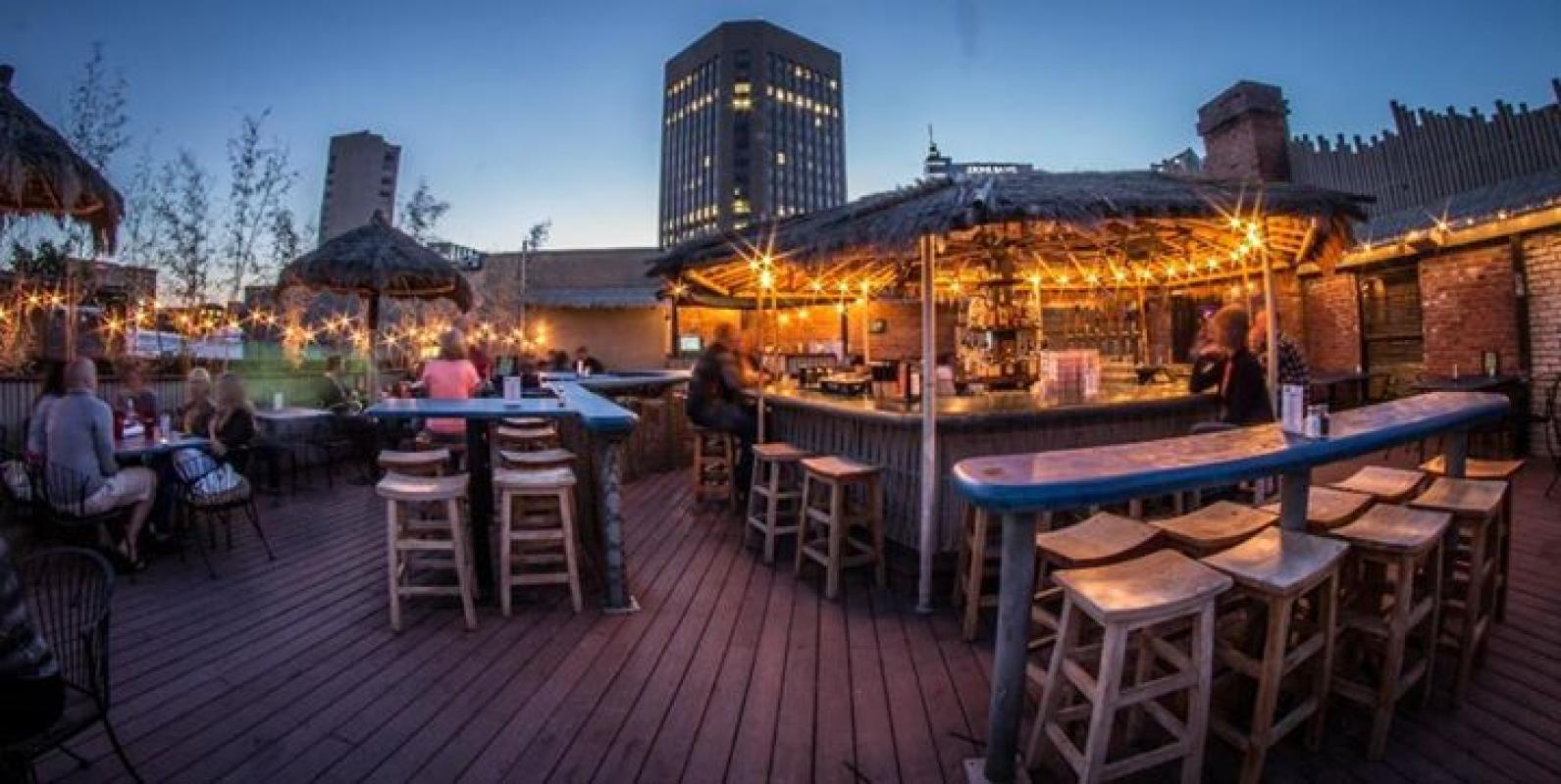 Rooftop Flirtation at The Reef