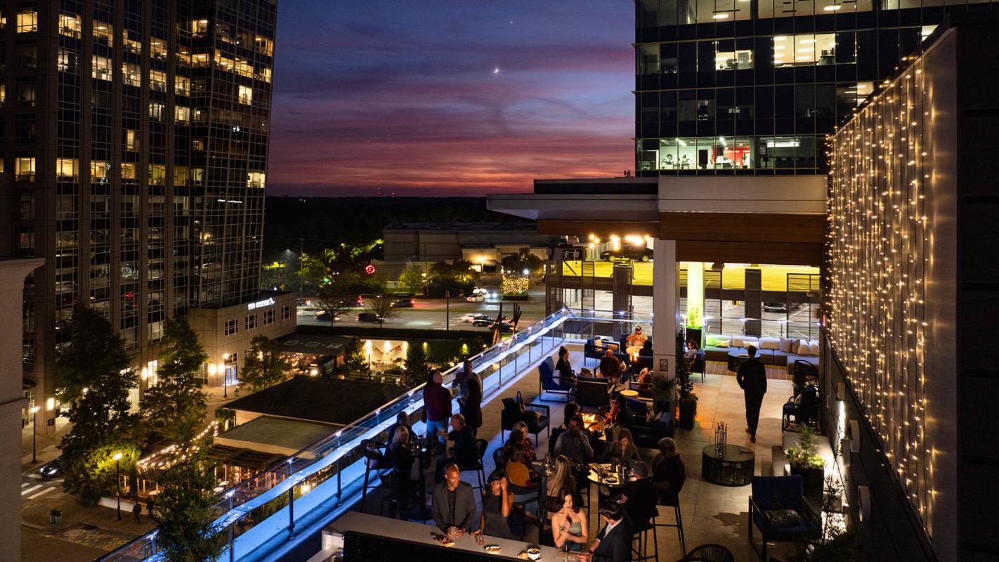 Rooftop Tease at Level7