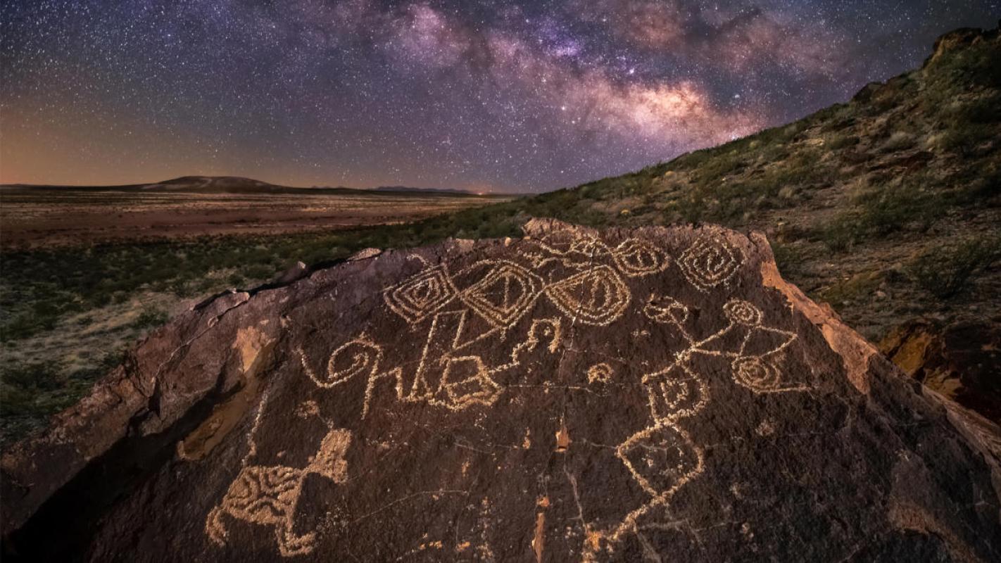 Stargazing at the Petroglyphs