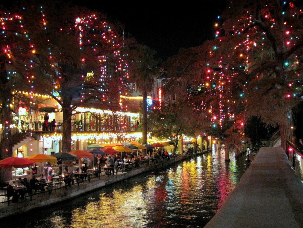Late-Night River Walk Stroll